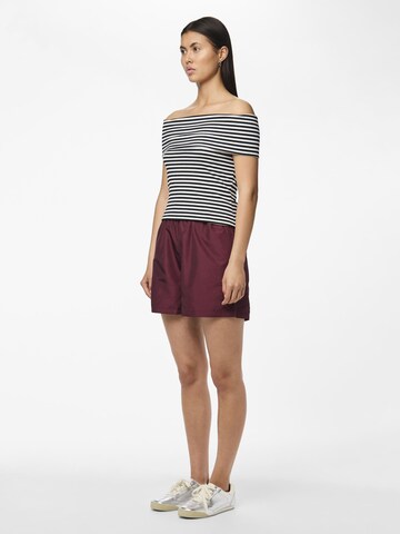 PIECES Top 'LAYA' in Zwart