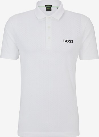 BOSS Shirt 'Paddytech' in Weiß: predná strana