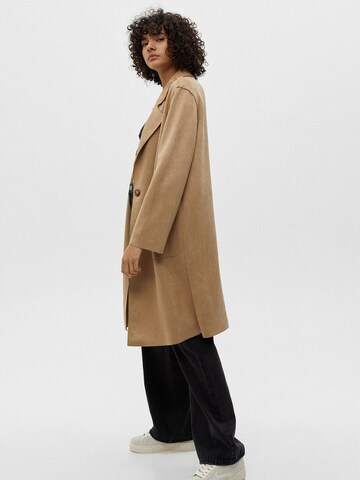 Pull&Bear Between-seasons coat in Beige