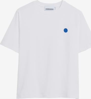 ARMEDANGELS T-Shirt LUALAA EMBRO in Weiß: Vorderseite
