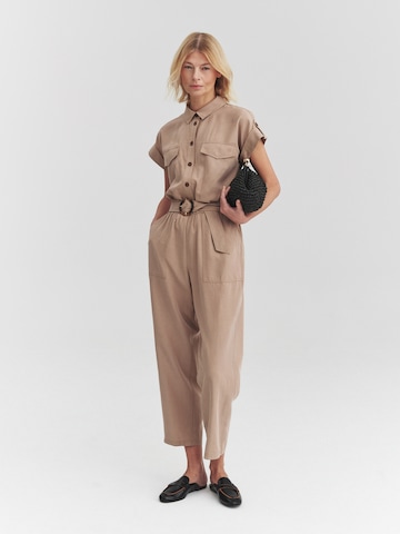TATUUM Jumpsuit 'Tamasi' in Beige: voorkant
