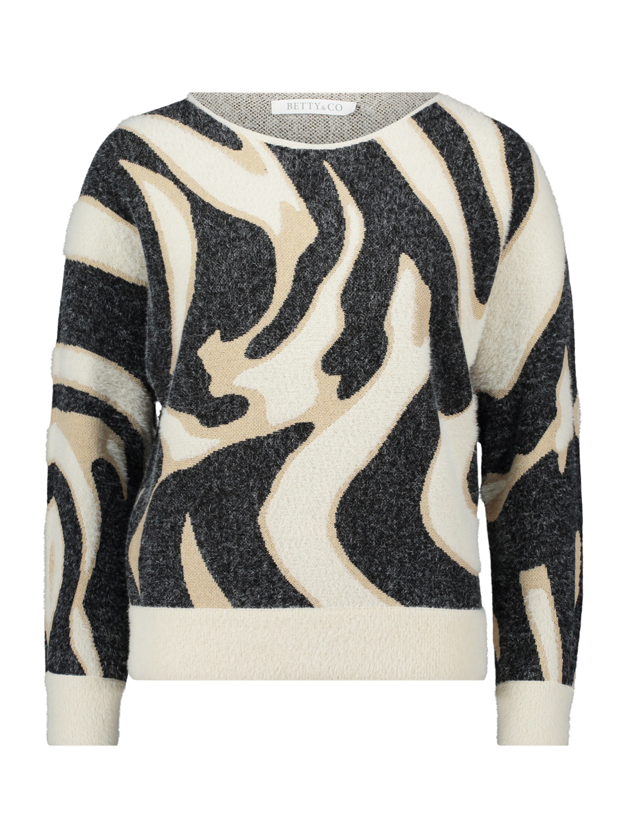 Betty & Co Sweater in White: front