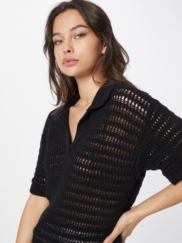 WEEKDAY Pullover 'Cindy' in Schwarz