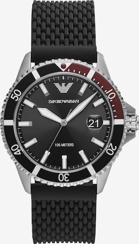 Orologio analogico di Emporio Armani in grigio: frontale