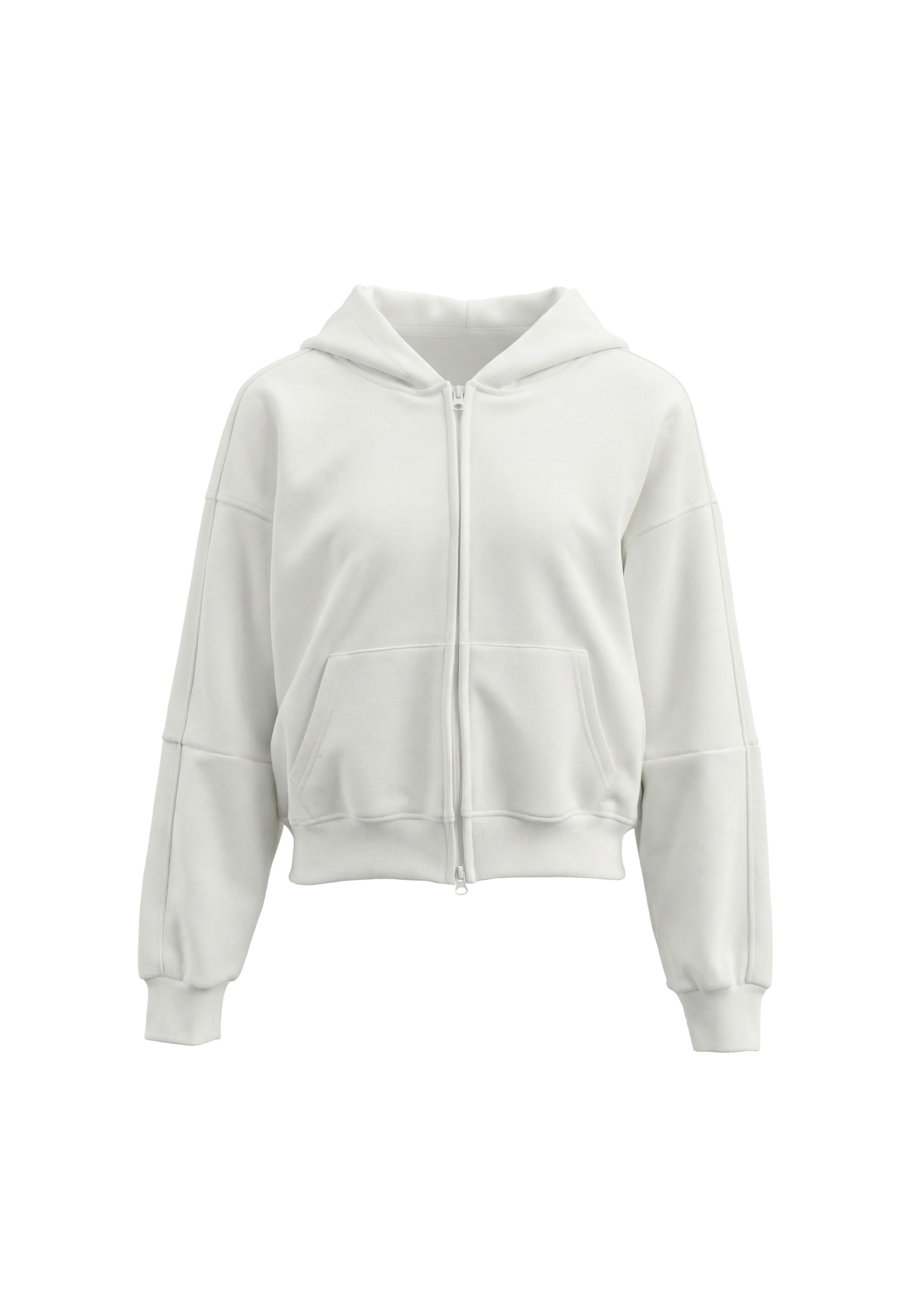 MYMO - Sudadera en blanco: frente