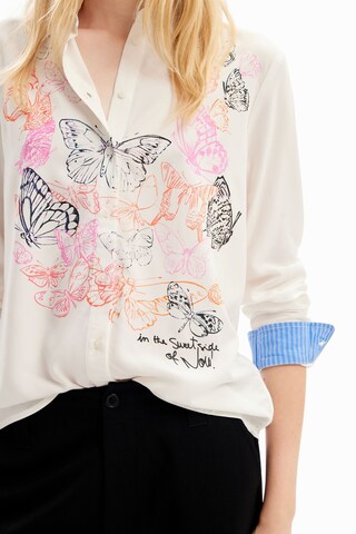 Camicia da donna di Desigual in bianco