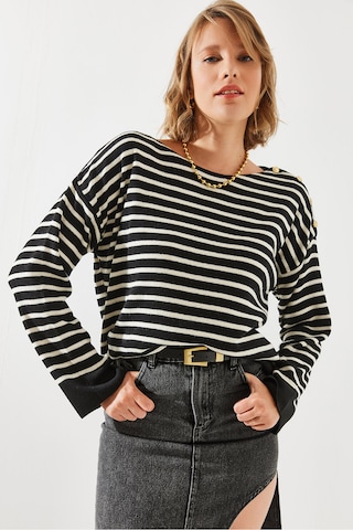 Pull-over Bianco Lucci en beige