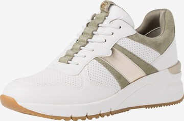 TAMARIS Sneakers laag in Wit: voorkant