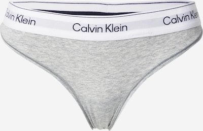 Calvin Klein Underwear Tanga gaćice u mornarsko plava / svijetlosiva / siva melange / bijela, Pregled proizvoda