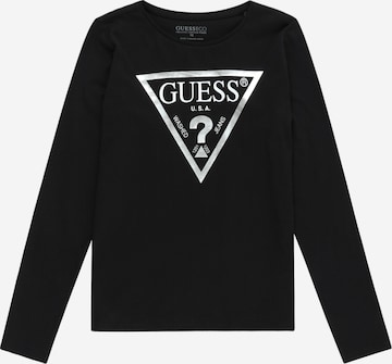 GUESS Shirt in Zwart: voorkant