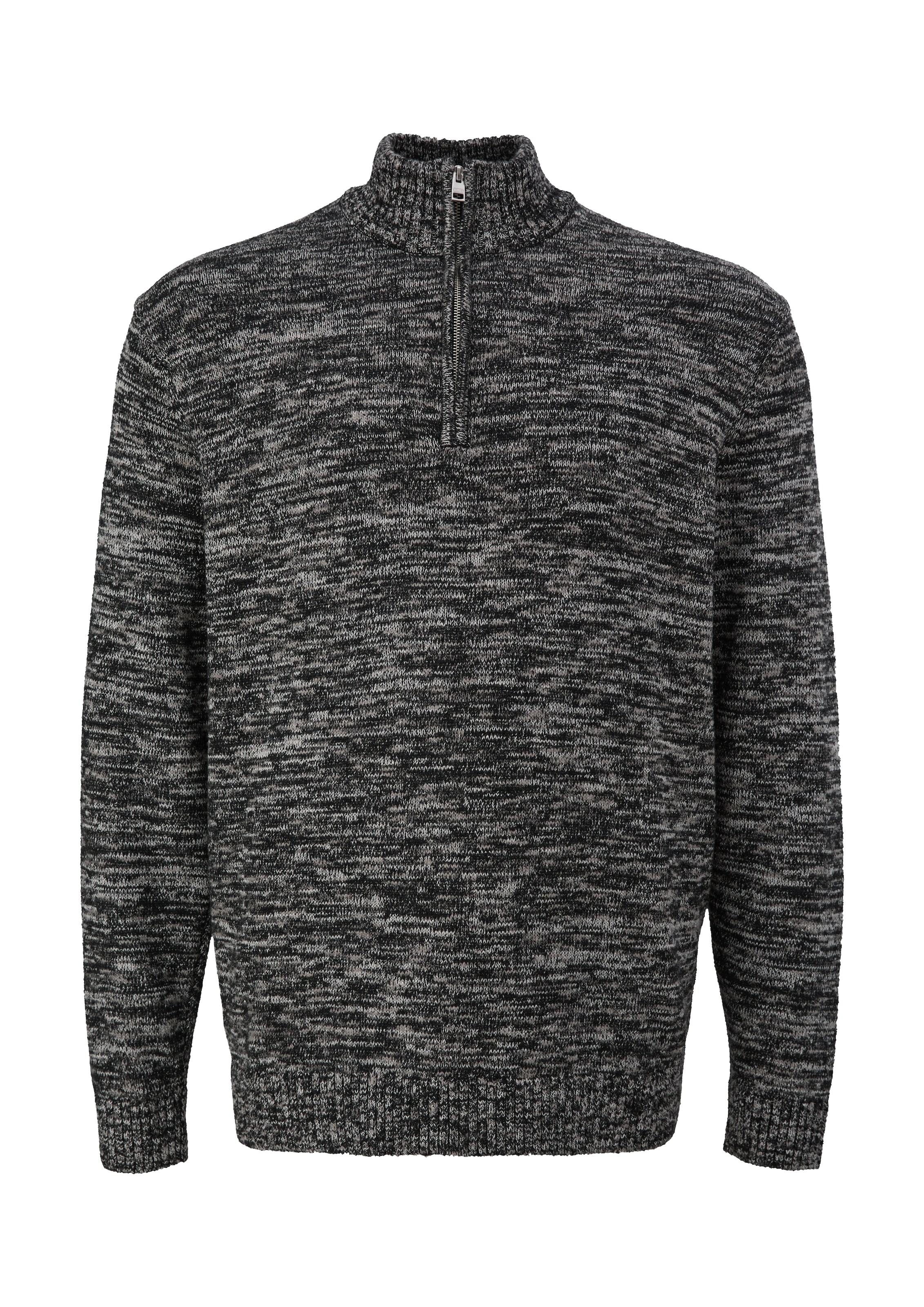 s.Oliver Men Big Sizes Pullover in Grau: Vorderseite