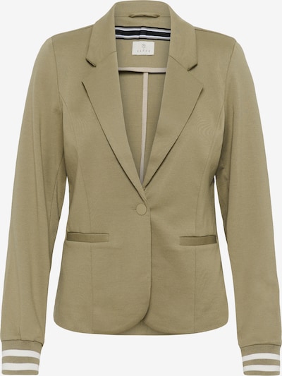 Kaffe Bleiseri 'Kinnie' värissä khaki / valkoinen, Tuotenäkymä