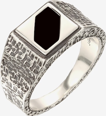 KUZZOI Ring in Silber: Vorderseite