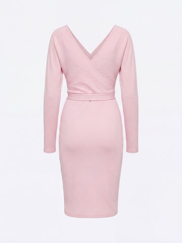 Nudyess Gebreide jurk 'Merapi Mimi' in Roze