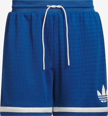 ADIDAS ORIGINALS Broek 'Originals Basketball' in Blauw: voorkant