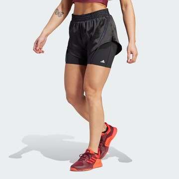 ADIDAS PERFORMANCE Slimfit Sportbroek 'Power' in Zwart