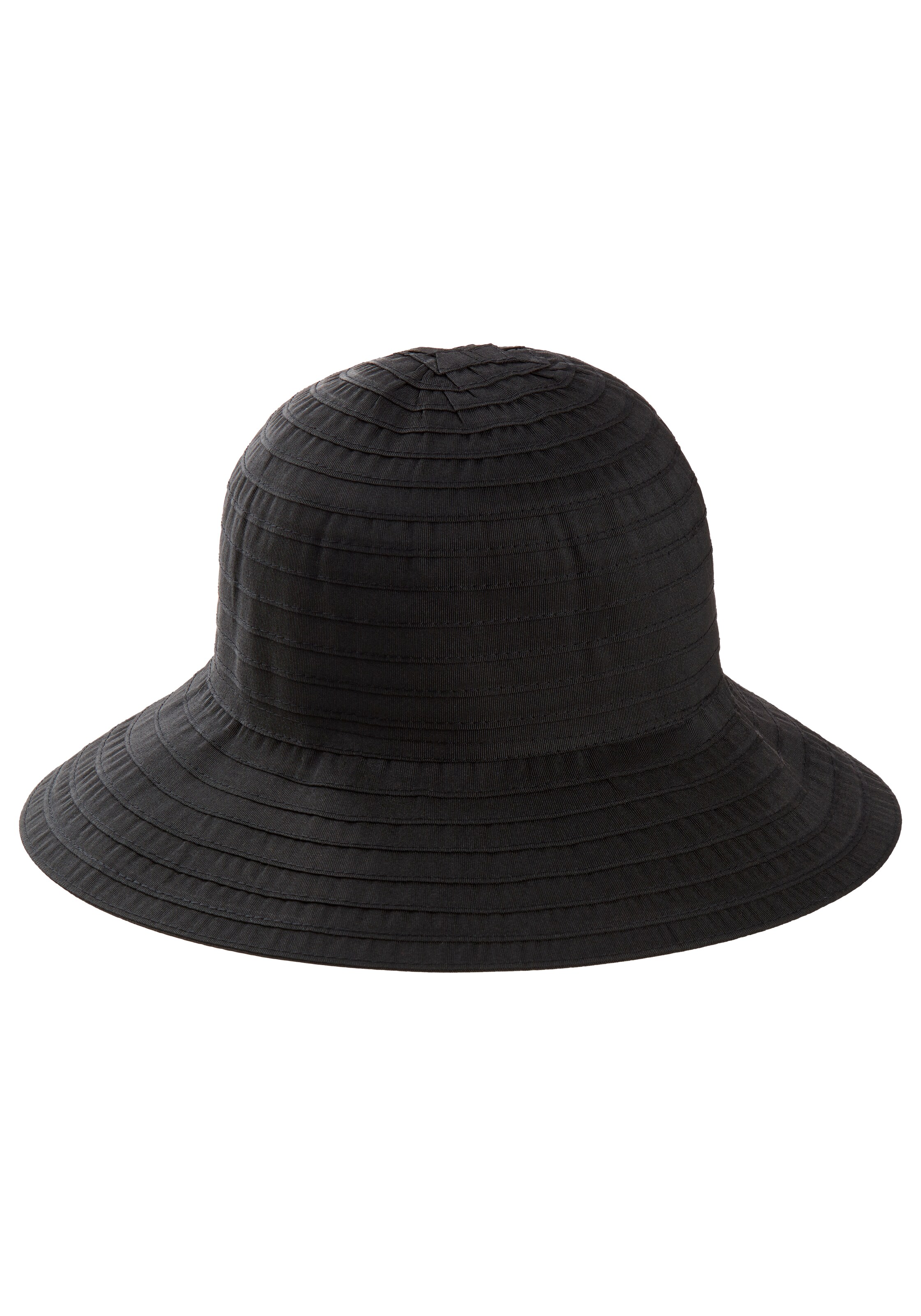 LAURA SCOTT Hat in Black: front