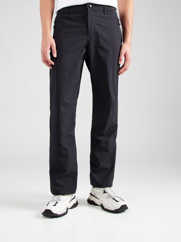Rukka Regular Outdoor trousers 'PURJALA' in Black: front