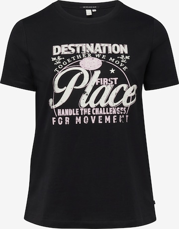QS Shirt in Black: front