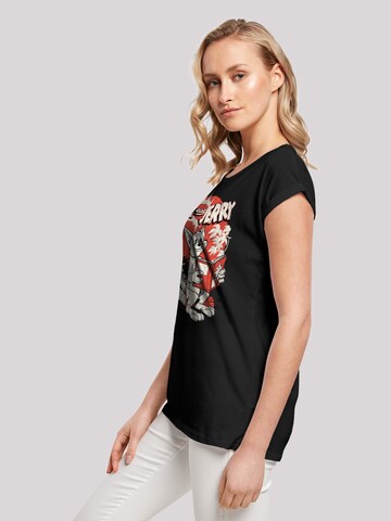 F4NT4STIC Shirt 'Tom and Jerry TV Serie Rocket Prank' in Black