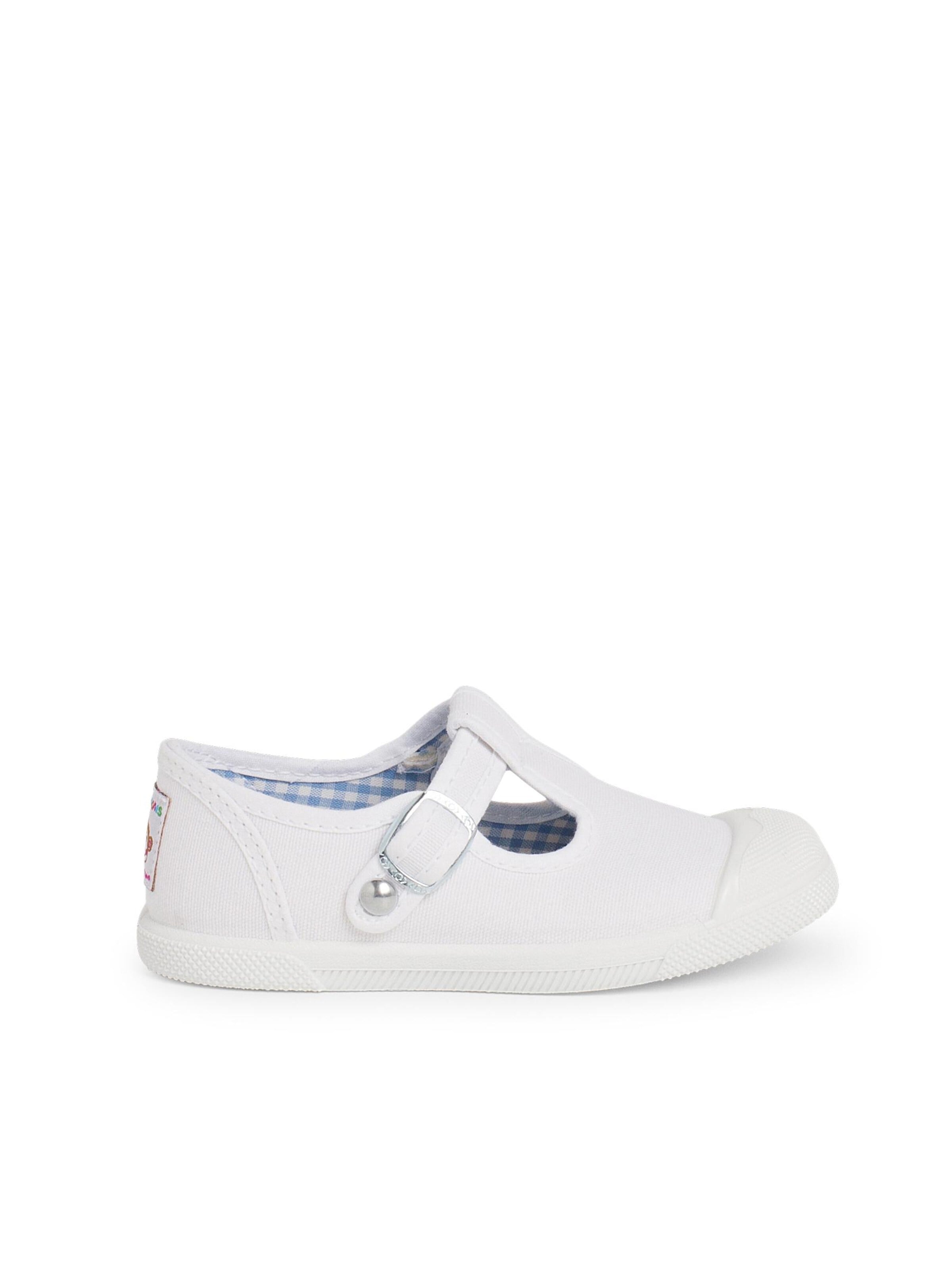 Pisamonas First-step shoe in White: front