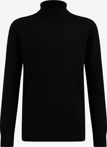 WE Fashion Sweater in Black: front