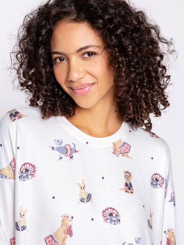 PJ Salvage - Camiseta para dormir ' Let's Dance ' en blanco