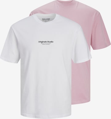 JACK & JONES Skjorte 'VESTERBRO' i rosa: forside