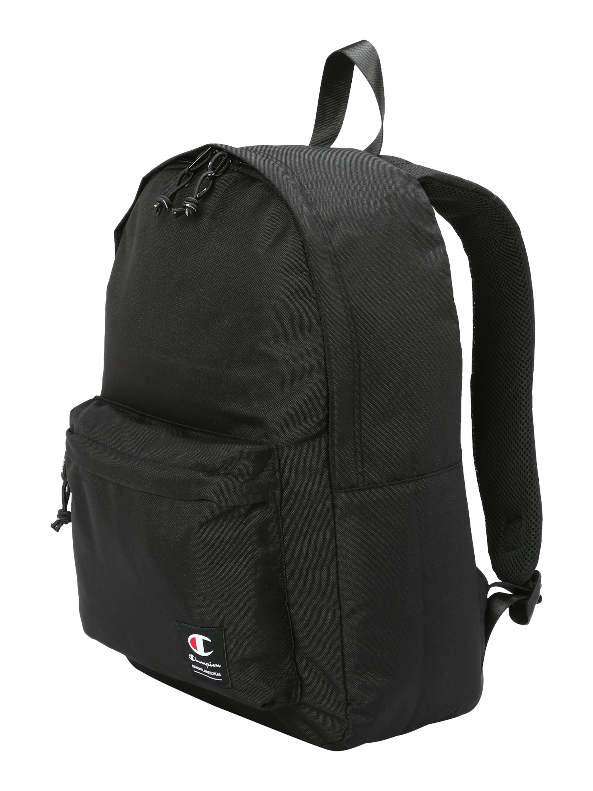 Champion Authentic Athletic Apparel Backpack 'Icons' in Black: front