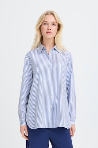 b.young Blouse 'BYHanio' in Blauw: voorkant