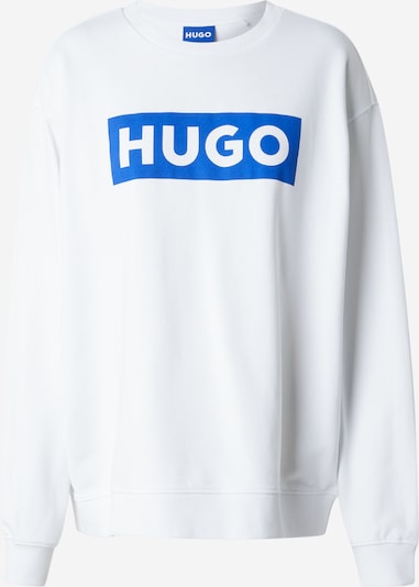 Bluză de molton 'Classic' HUGO pe albastru / alb, Vizualizare produs
