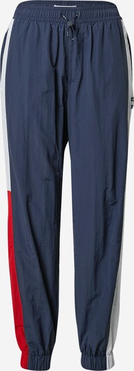 Pantaloni Tommy Jeans pe bleumarin / roșu / alb, Vizualizare produs