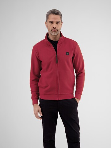 LERROS Sweatjacke in Rot: Vorderseite