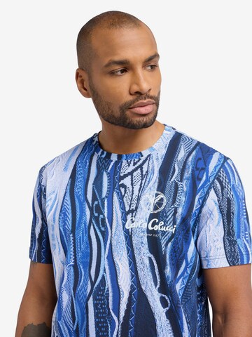 T-Shirt Carlo Colucci en bleu