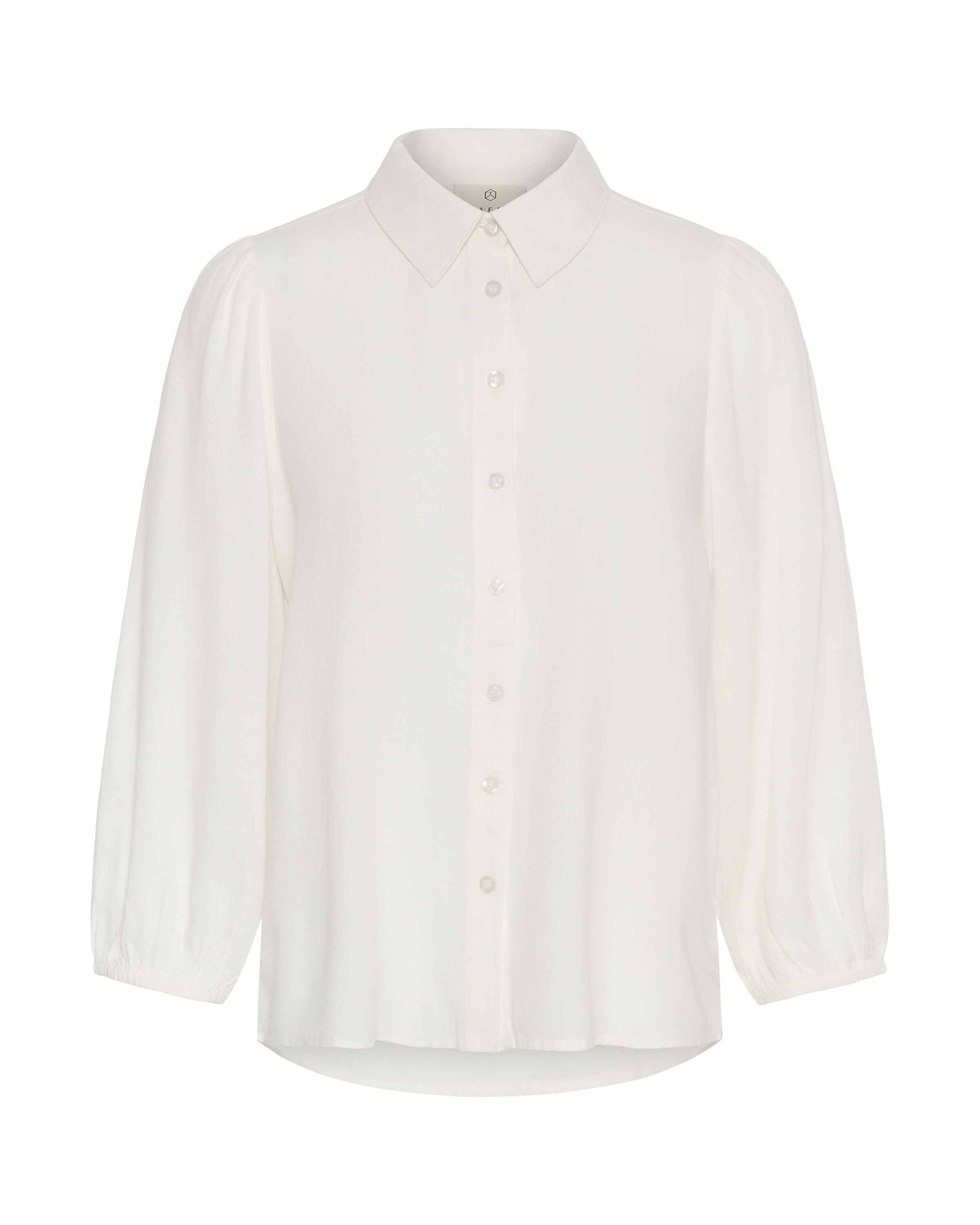 Kaffe - Blusa 'KAMilia' em branco: frente