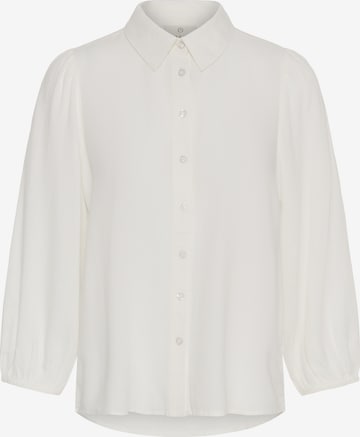 Kaffe - Blusa 'KAMilia' em branco: frente