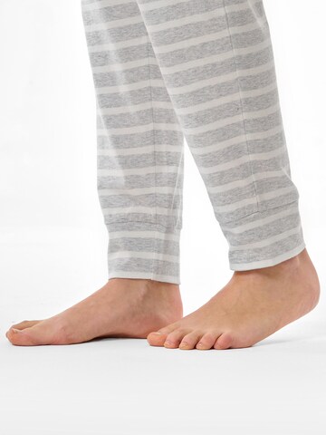 SCHIESSER Pajama ' Casual Essentials ' in Grey