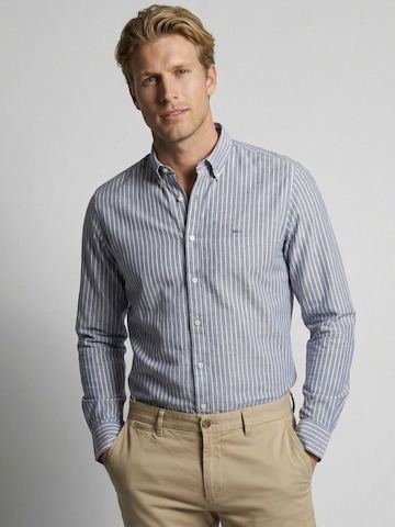 McGREGOR Regular fit Button Up Shirt in Blue: front