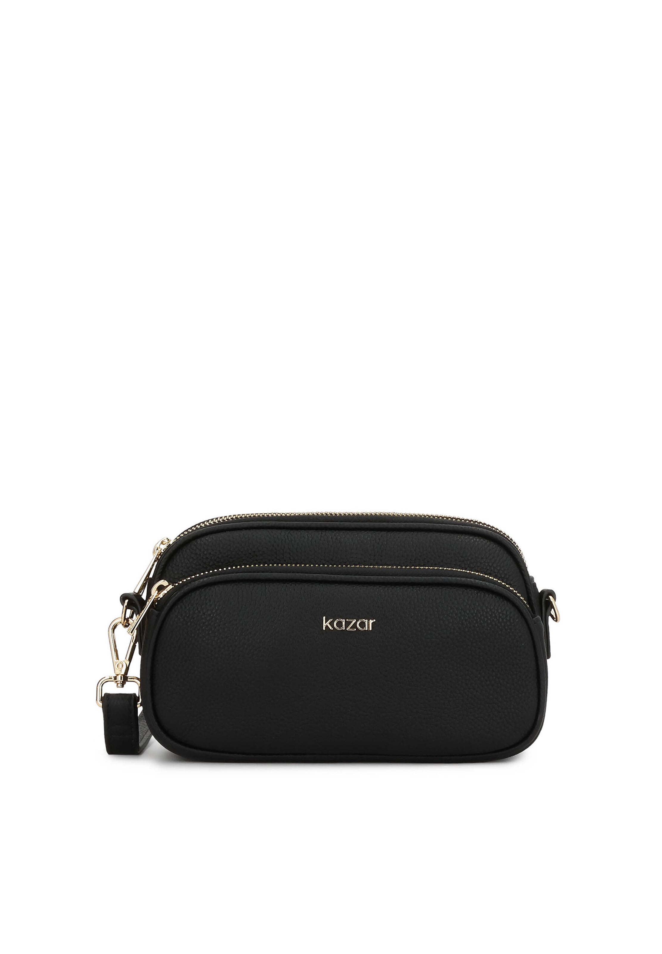 Kazar Válltáska - fekete: elől