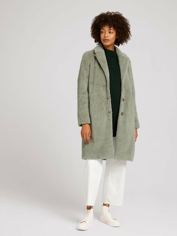 TOM TAILOR Between-Seasons Coat in Green