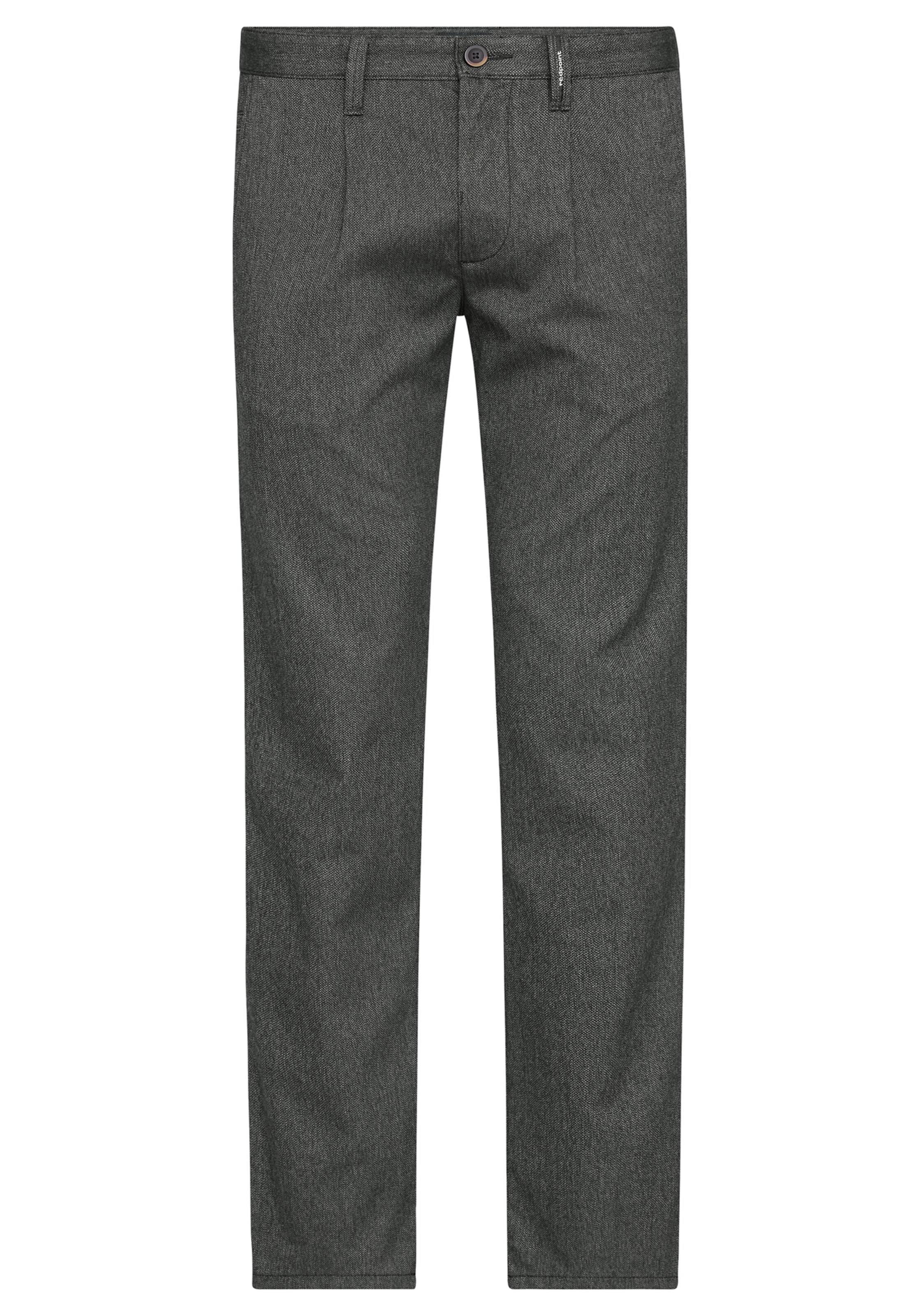 REDPOINT Slimfit Chinohose in Grau: Vorderseite