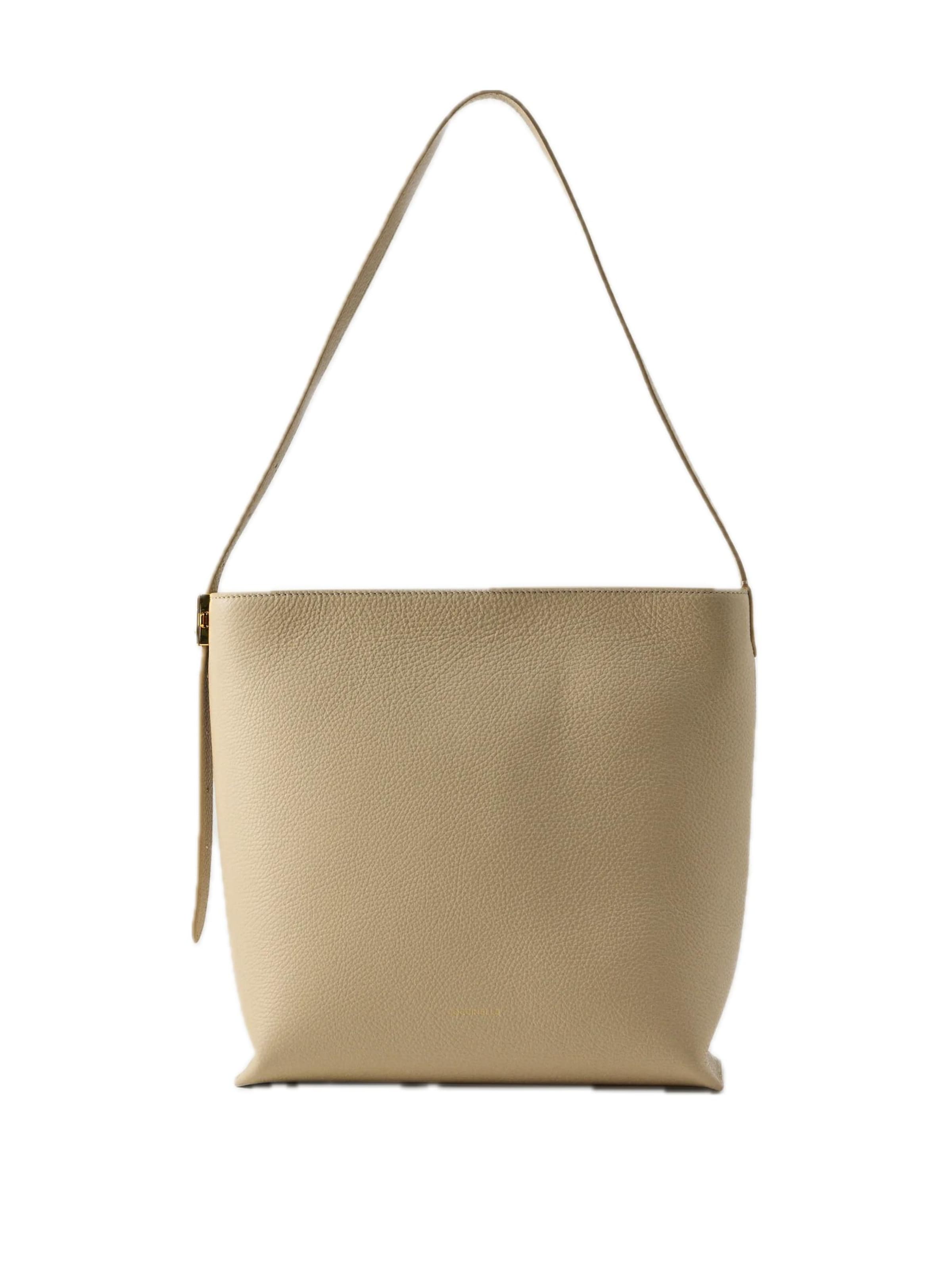 Coccinelle Shoulder Bag 'E1U4K130201' in Beige: front