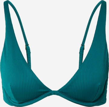 HOLLISTERTrokutasti Bikini gornji dio 'APEX' - zelena boja: prednji dio