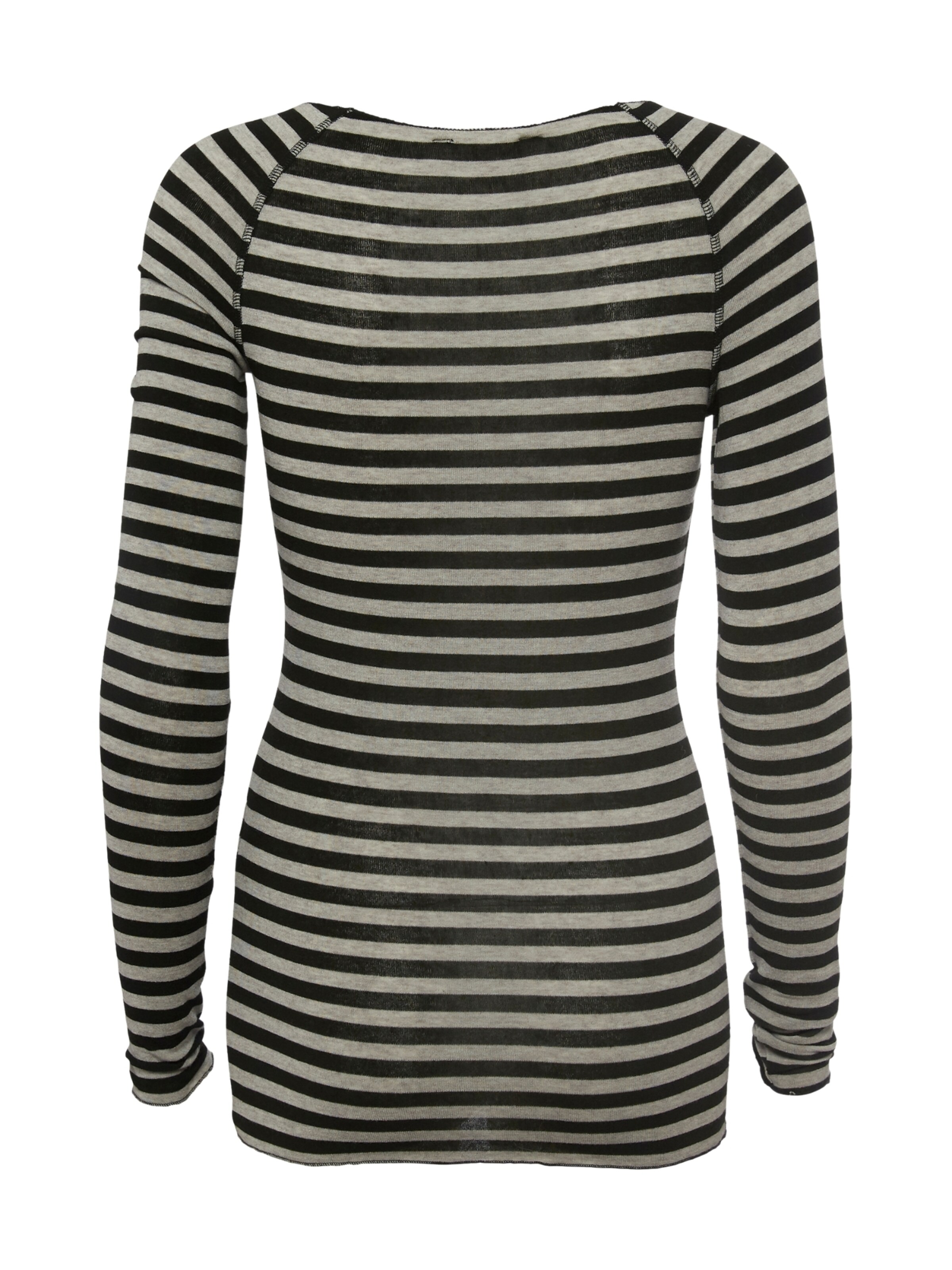 Gai+Lisva Shirt 'Amalie Stripe' in Grijs