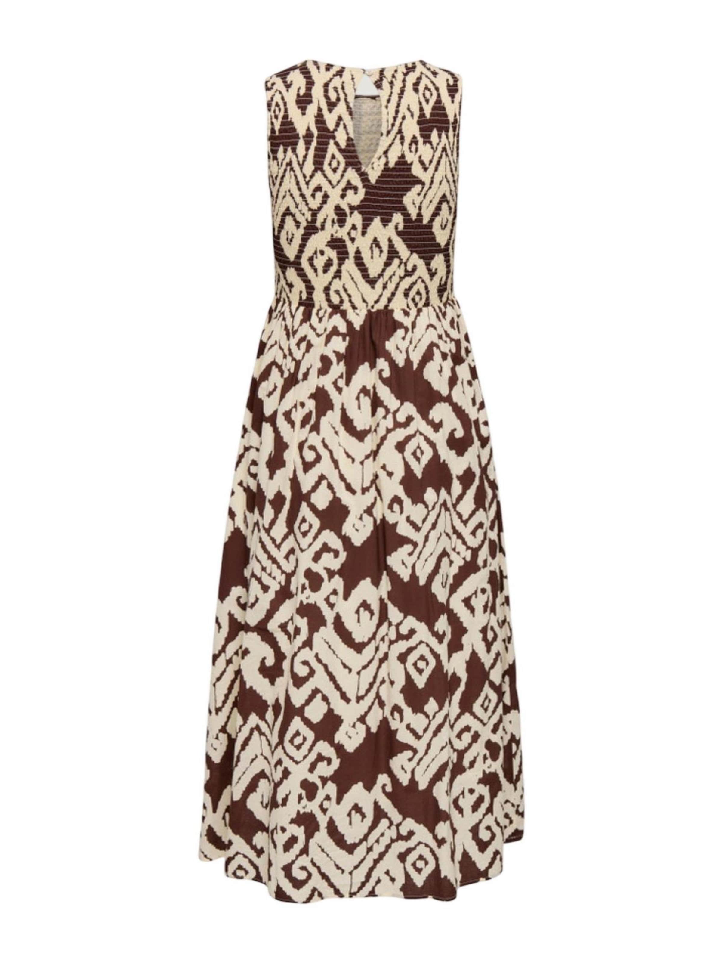 Abito estivo 'Jdydiego S/L Smock Midi Dress Wvn Noos 15373074' di JDY in marrone