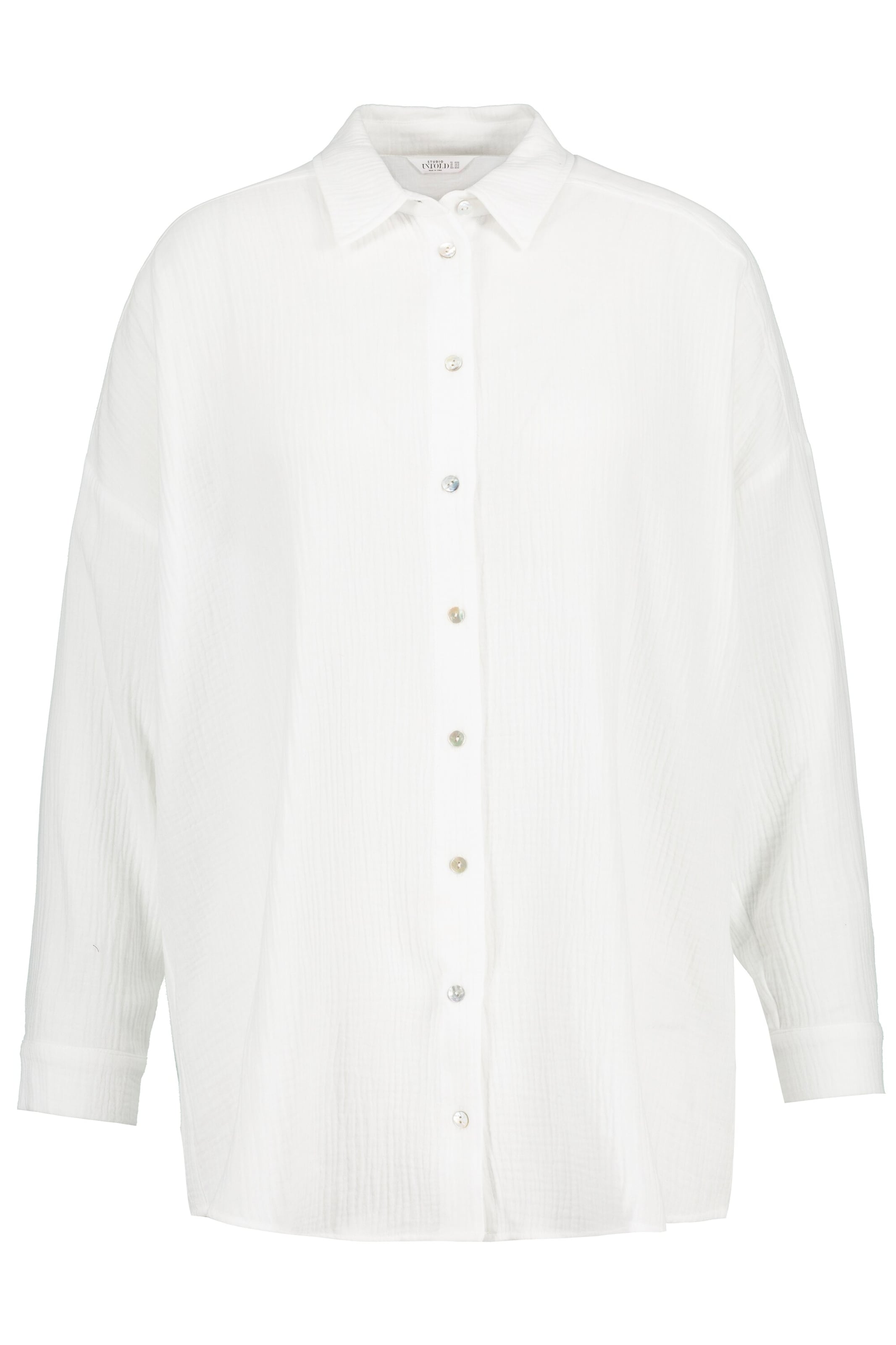 Studio Untold Blouse in Wit: voorkant