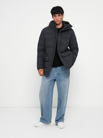 SAVE THE DUCK - Parka de inverno 'Quinlan' em preto