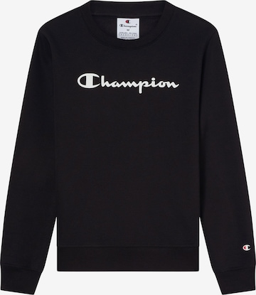Sweat-shirt Champion Authentic Athletic Apparel en noir : devant