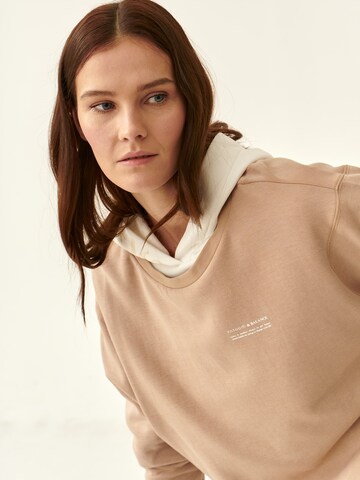 Sweat-shirt 'Tati' TATUUM en beige