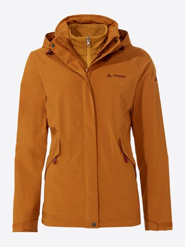 VAUDE Jacke 'W Rosemoor 3in1 J' in Braun